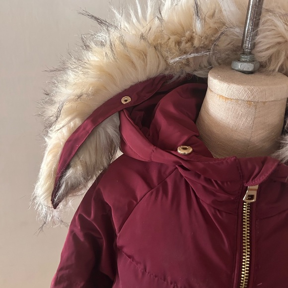 Zara Kids hooded puffer coat - Picture 4 of 5